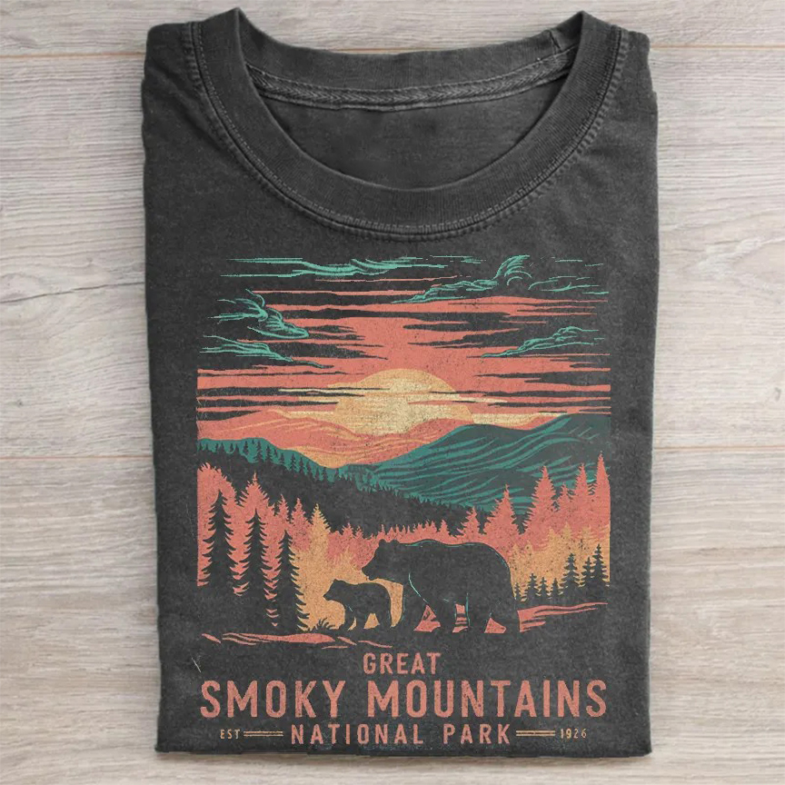 Smoky Mountains National Park T-shirt-Teevibe