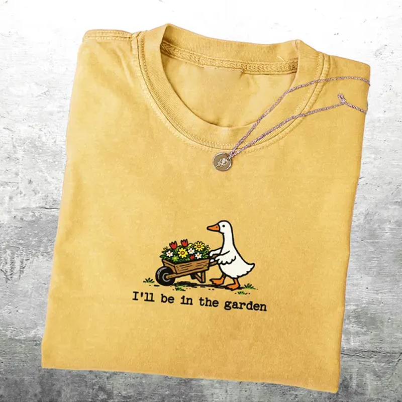 Silly Goose Garden T-shirt-Teevibe