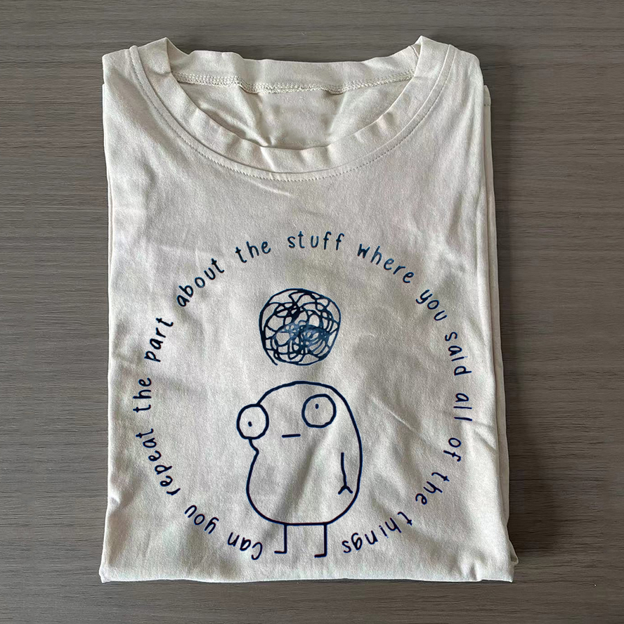ADHD Humor Meme T-shirt-Teevibe
