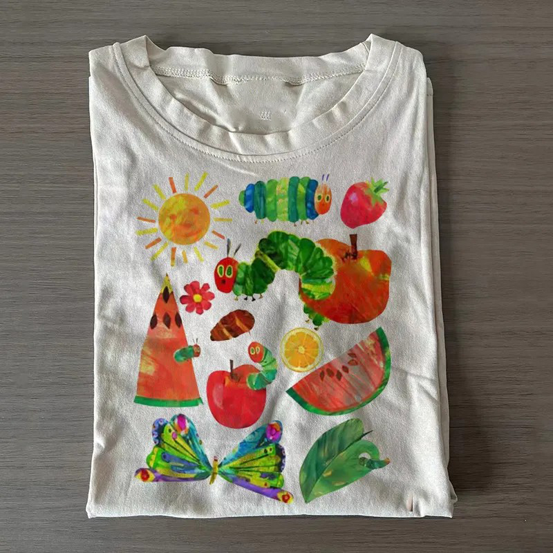 Hungry Caterpillar Back To School T-shirt-Teevibe