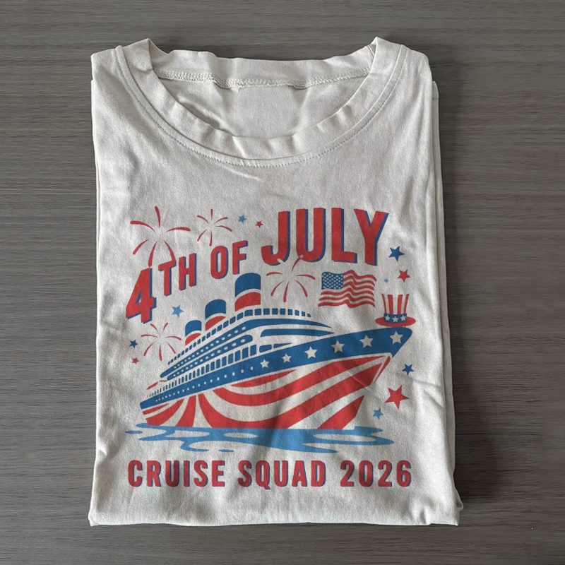 4th Of July Cruise T-shirt-Teevibe