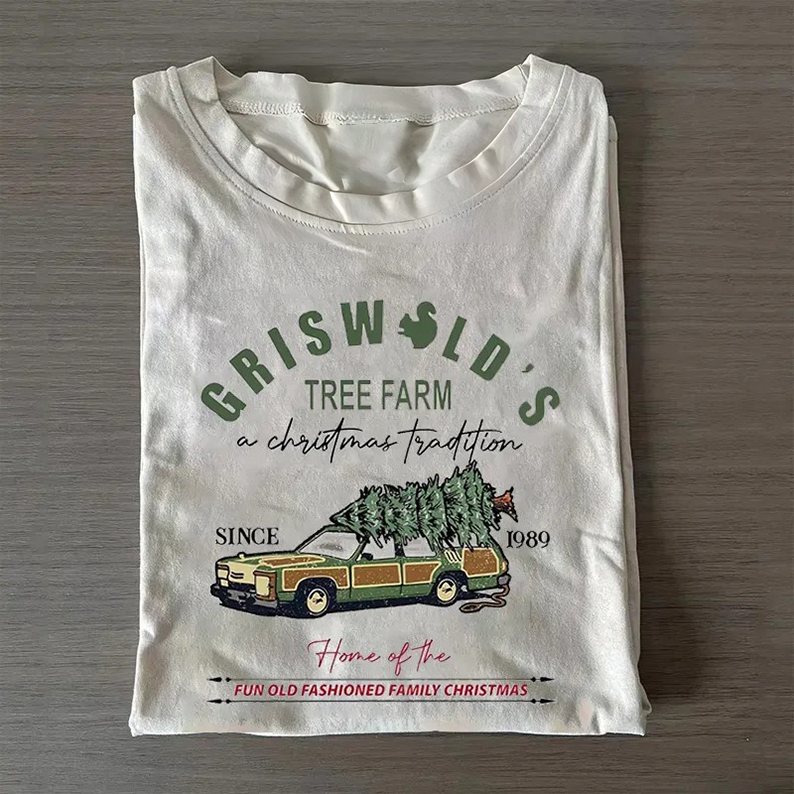 Griswold's Tree Farm Since 1989 T-shirt-Teevibe
