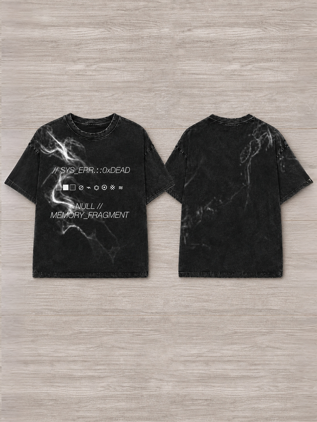 Memory Fragment Glitch Techwear Comfort Colors T-Shirt-Teevibe