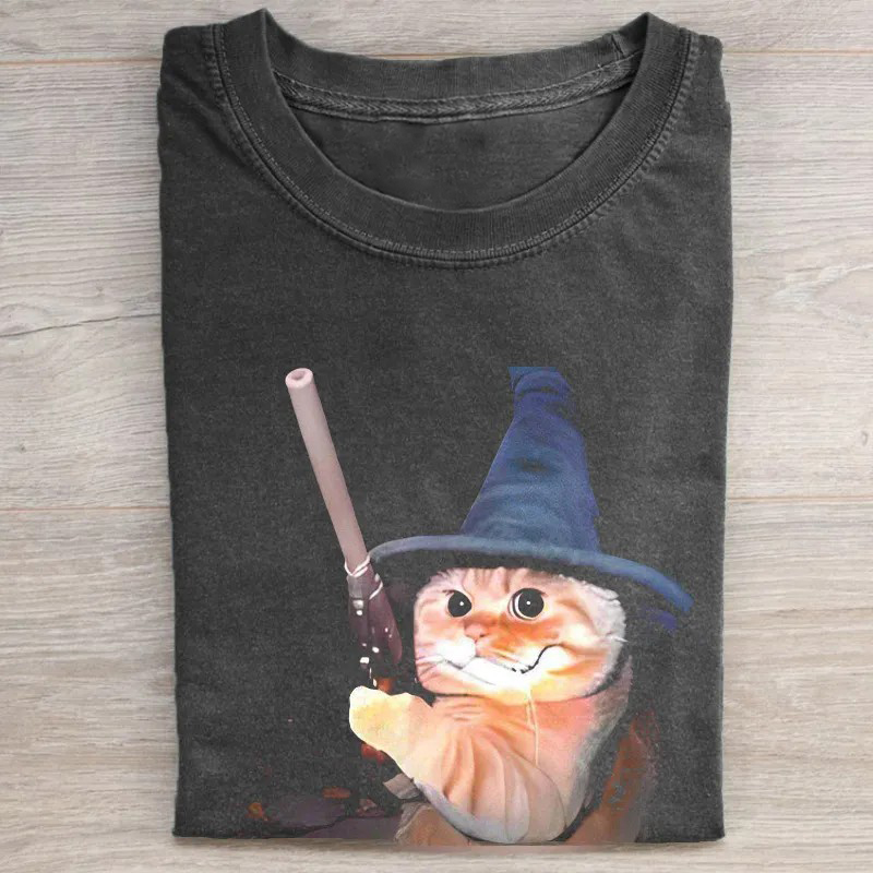 Funny Cat Meme T-shirt-Teevibe