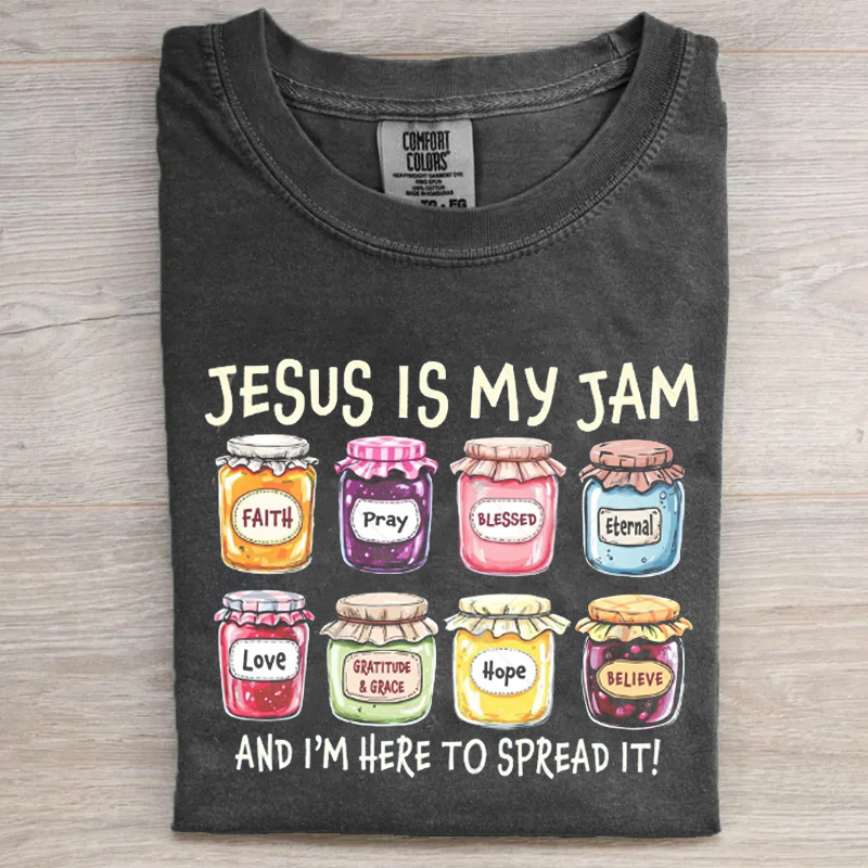 Jesus Is My Jam Christian T-shirt-Teevibe