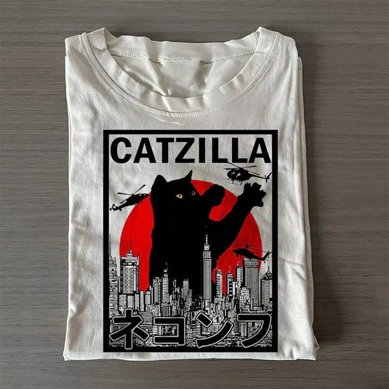 Funny Cat T-shirt-Teevibe