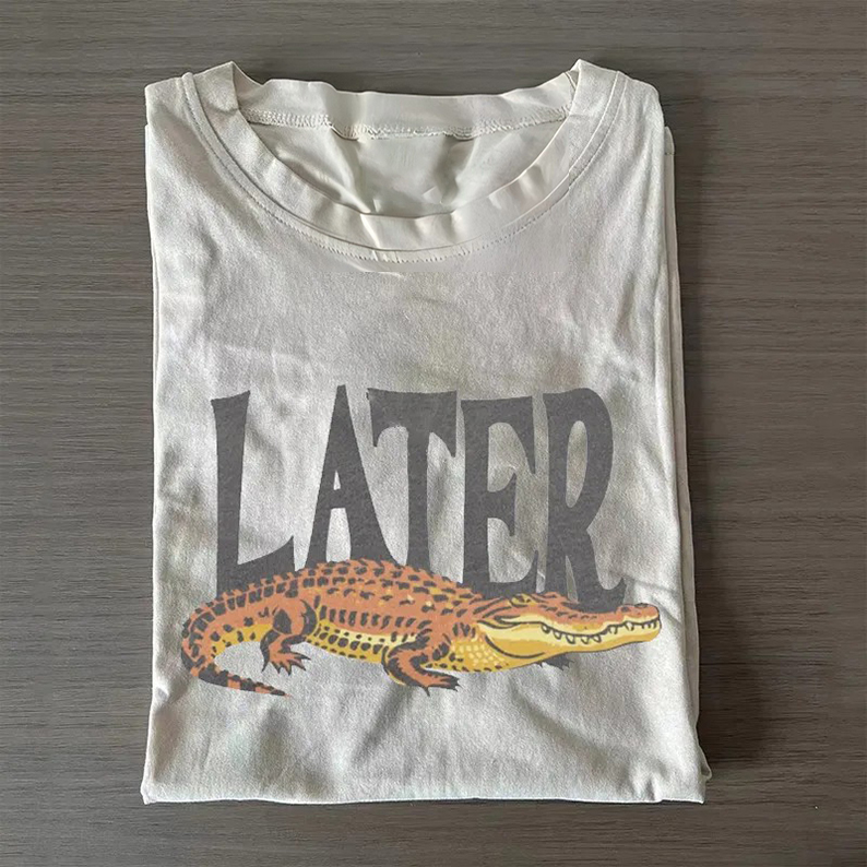 Later Gator Vintage 90s T-shirt-Teevibe