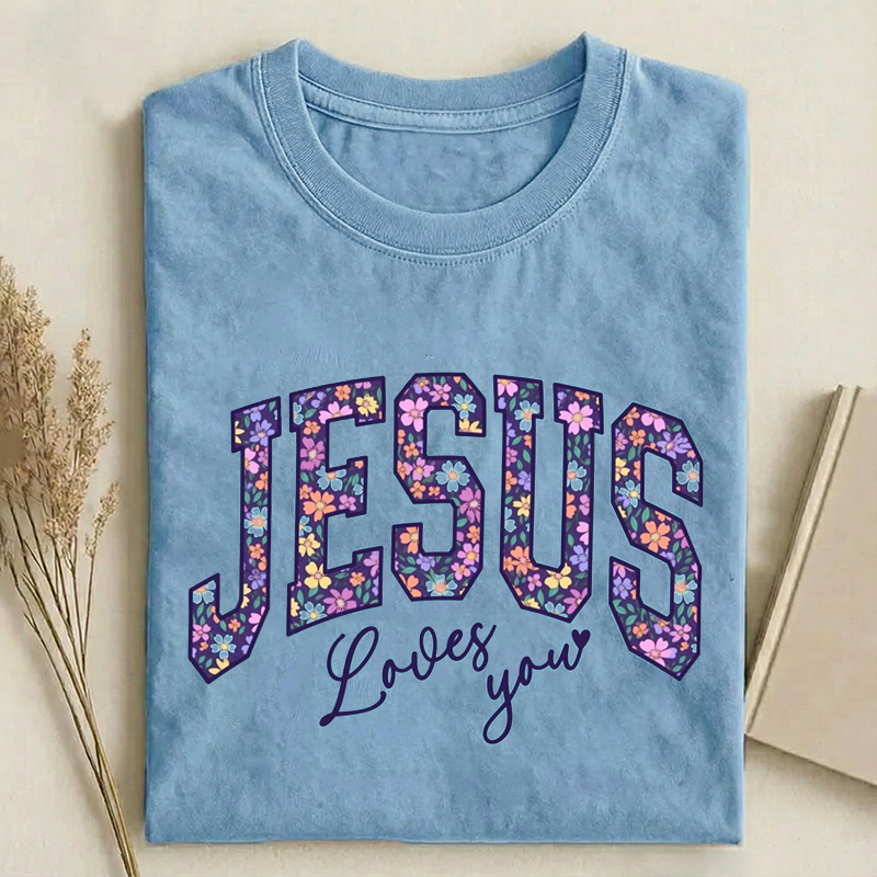 Jesus Loves You T-shirt-Teevibe