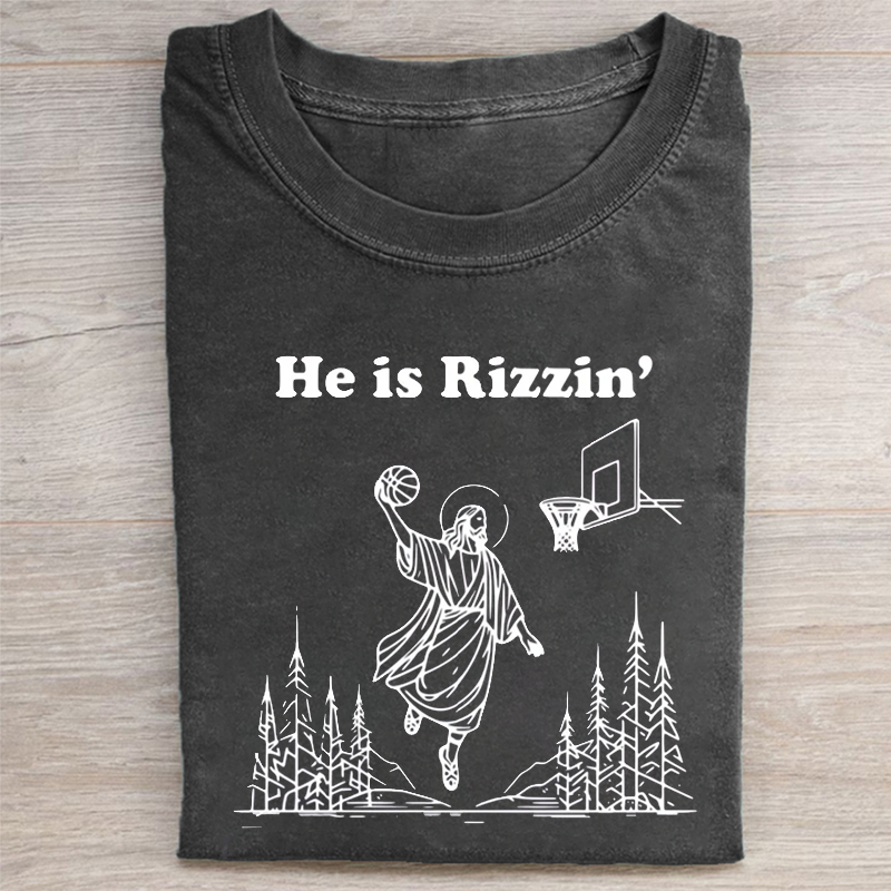 He Is Rizzin T-shirt-Teevibe