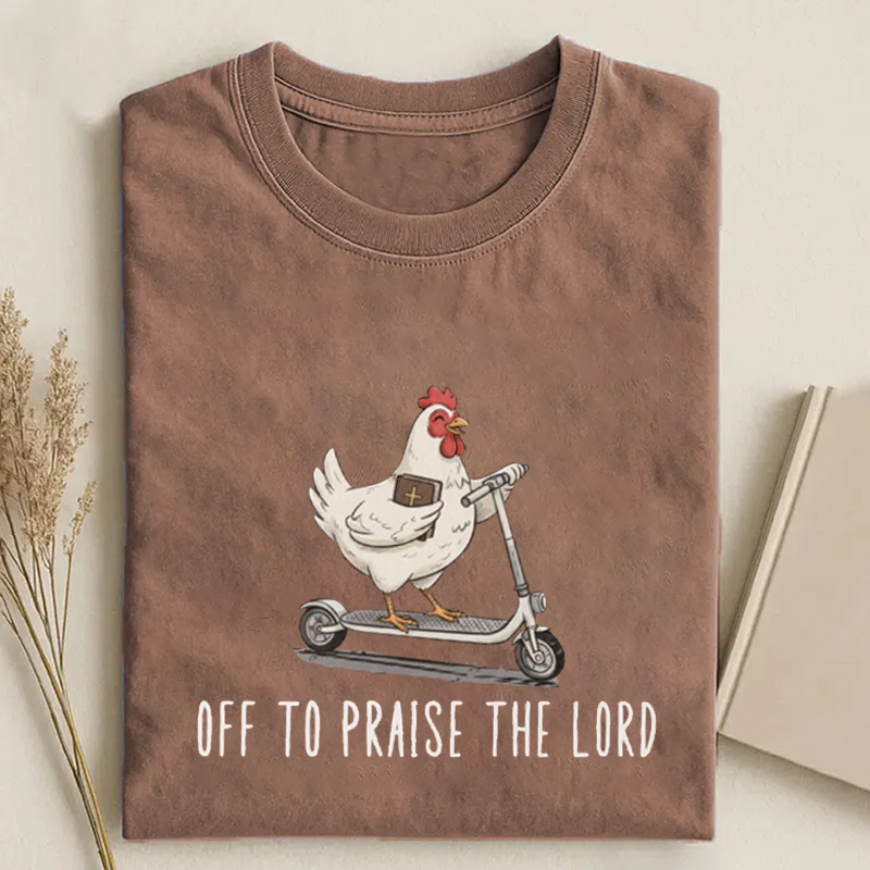 Off To Praise The Lord T-shirt-Teevibe