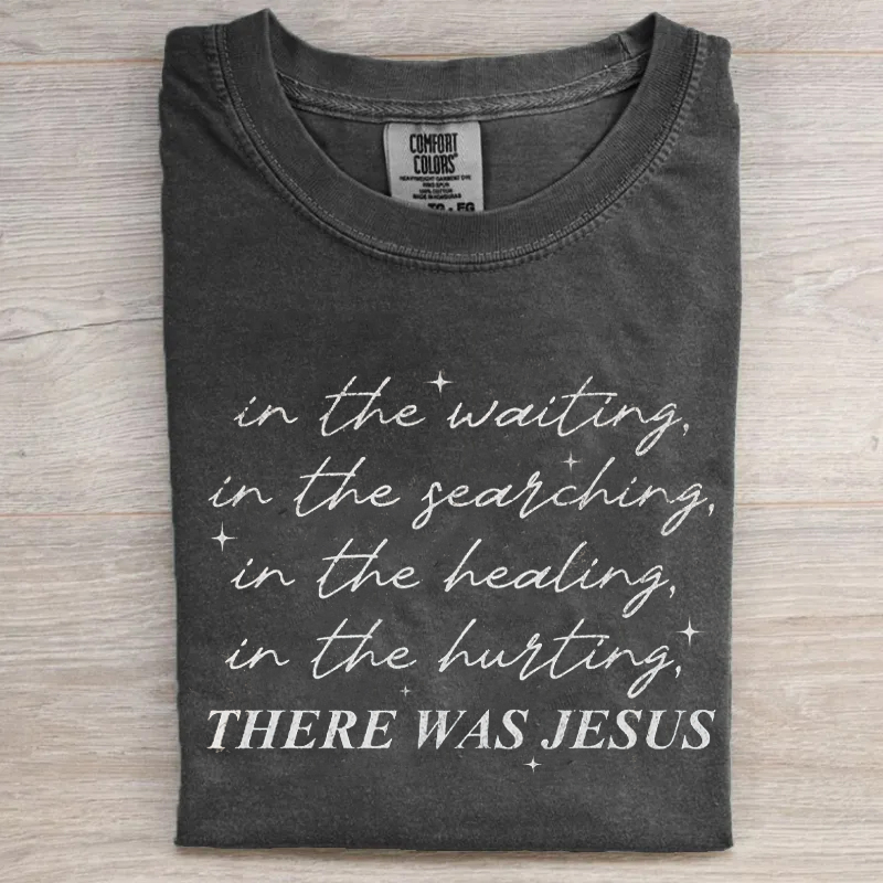Boho Christian There Was Jesus T-shirt-Teevibe
