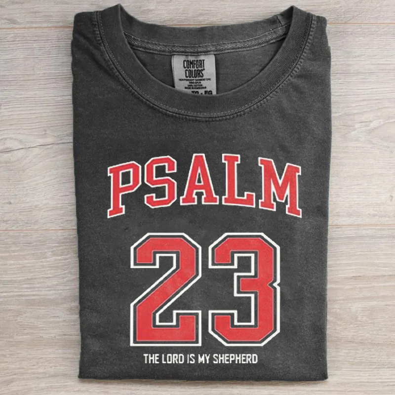 Psalm 23 Christian T-shirt-Teevibe