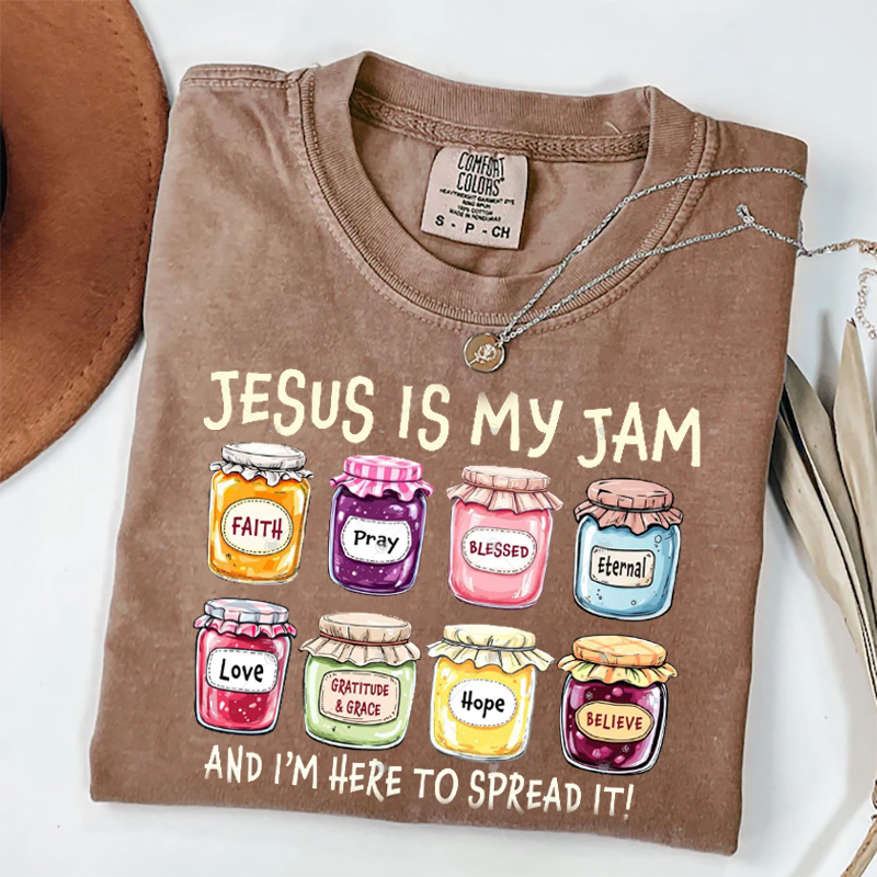 Jesus Is My Jam Christian T-shirt-Teevibe