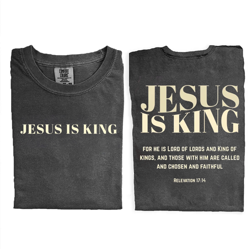 Jesus Is King T-shirt-Teevibe