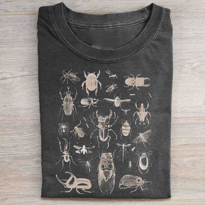 Vintage Insect T-shirt-Teevibe