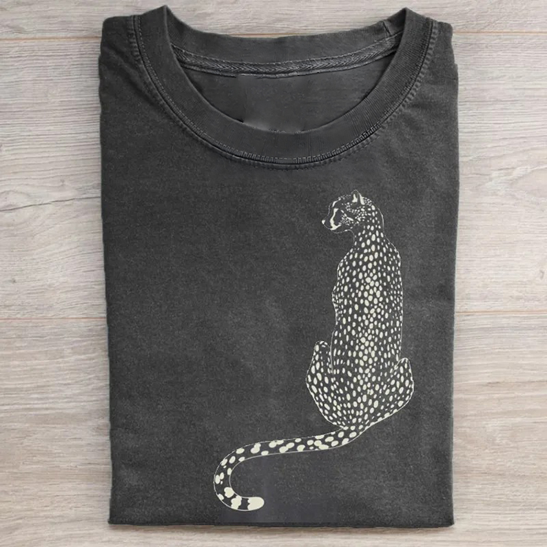 Leopard  T-shirt-Teevibe