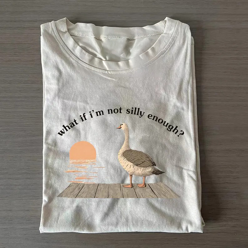 Funny Goose T-shirt-Teevibe