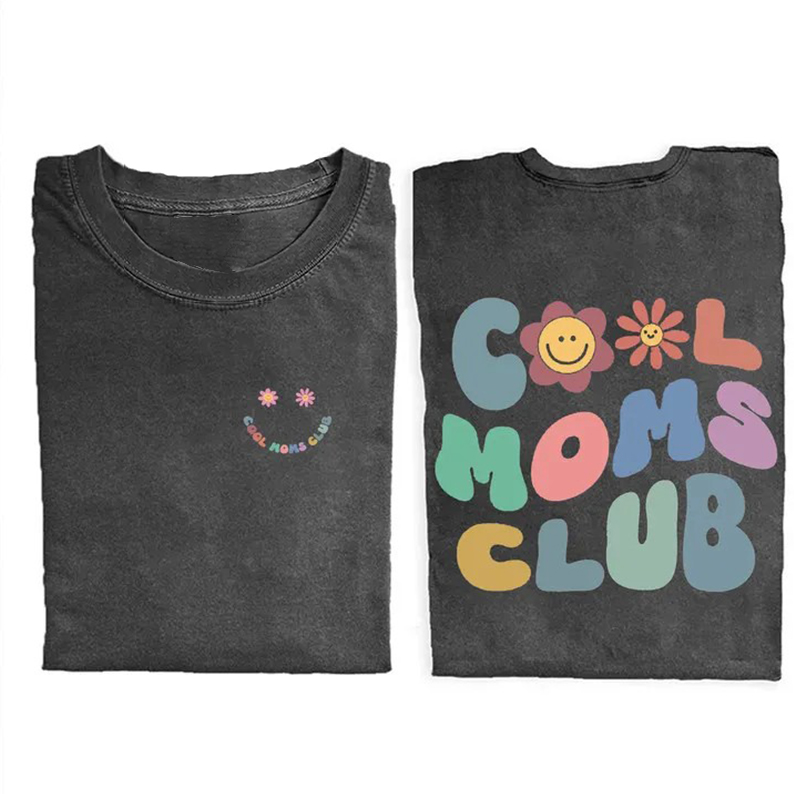 Cool Moms Club T-shirt-Teevibe