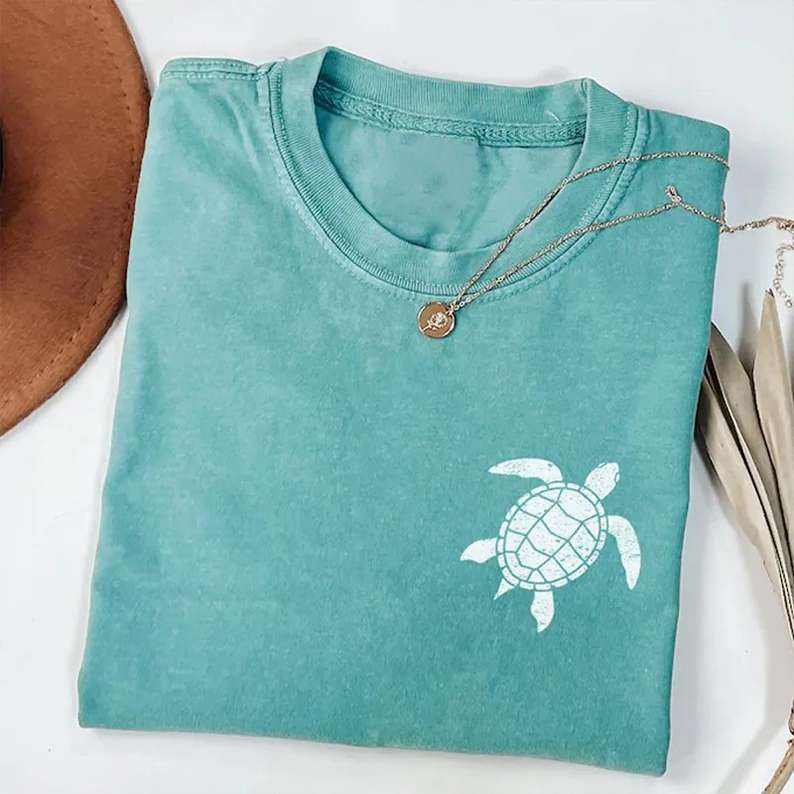 Vintage Sea Turtle T-shirt-Teevibe