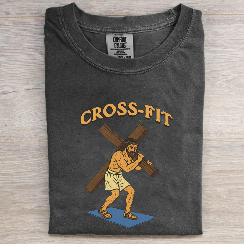 Crossfit Jesus T-Shirt-Teevibe
