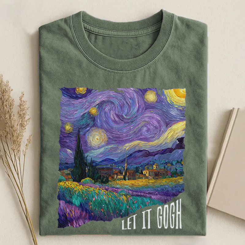 Let it Gogh T-shirt-Teevibe