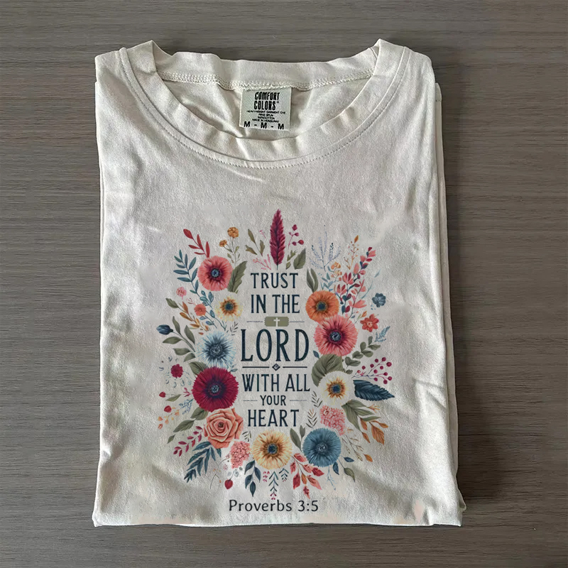 Trust In The Lord T-shirt-Teevibe