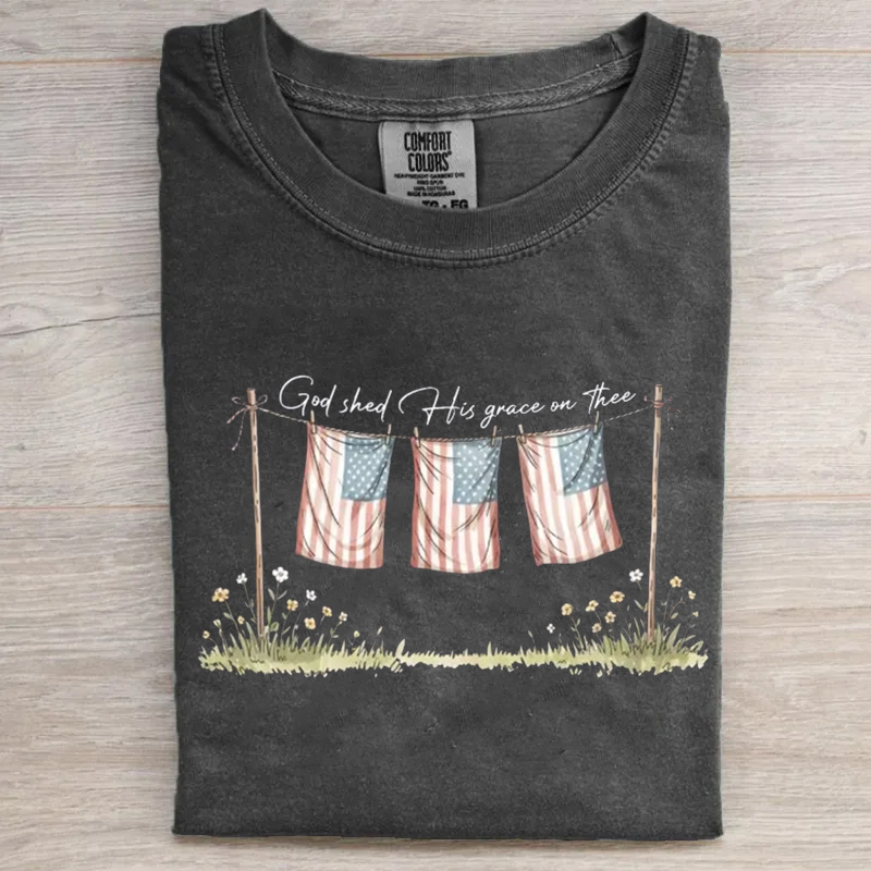 God Shed His Grace on Thee T-shirt-Teevibe