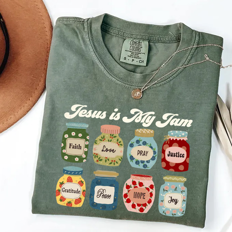 Jesus Is My Jam Christian T-shirt-Teevibe