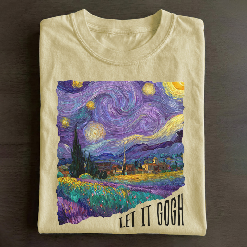 Let it Gogh T-shirt-Teevibe