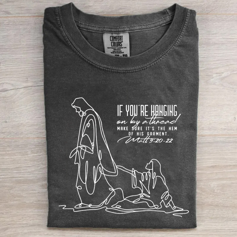 Woman with the Issue Touches Jesus T-shirt-Teevibe
