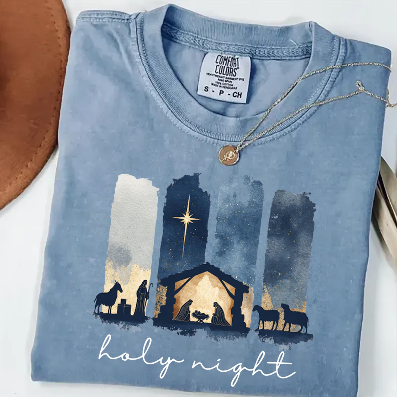 Holy Night T-shirt-Teevibe