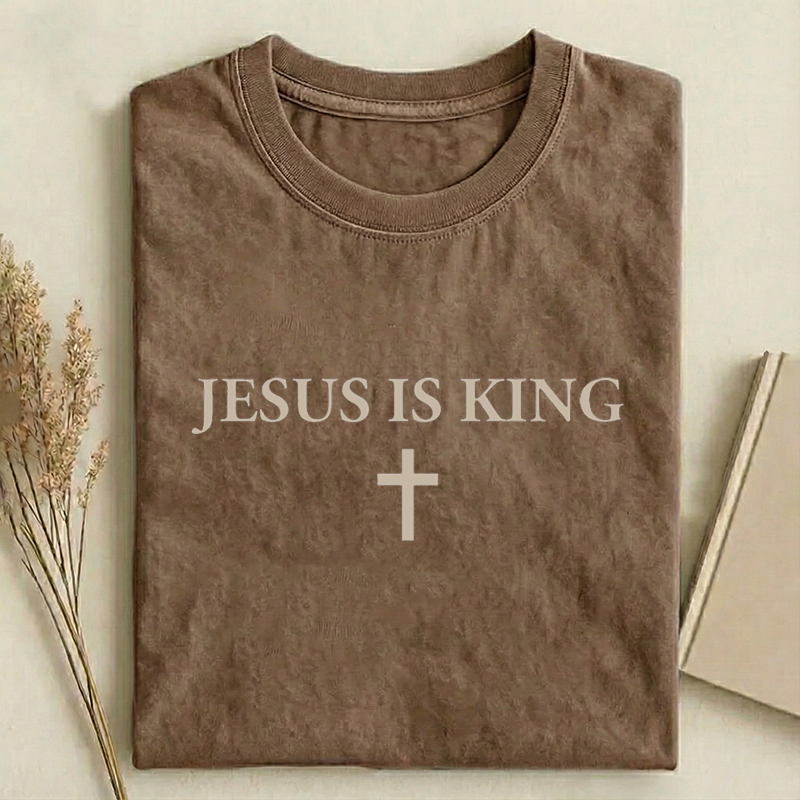 Jesus Is King T-shirt-Teevibe