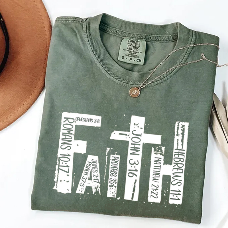 Comfort Colors Bible Verse T-shirt-Teevibe