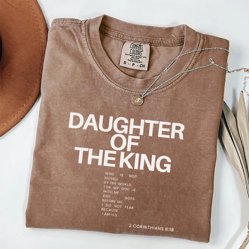 Daughter of the King Christian T-shirt-Teevibe