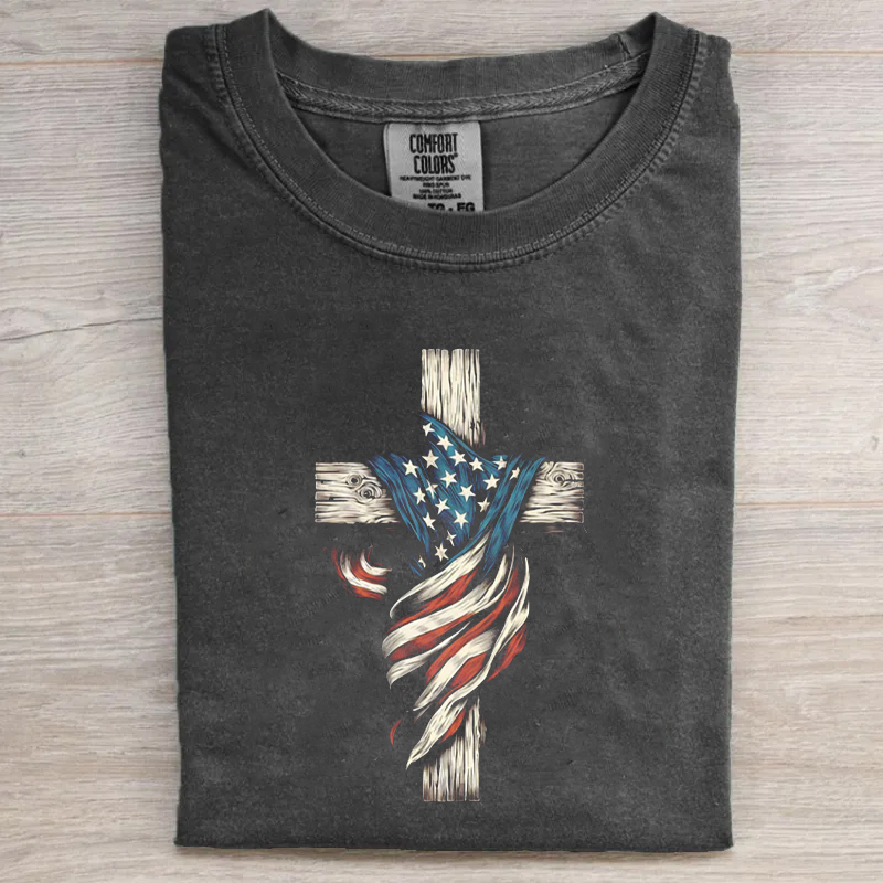 Cross Christian T-shirt-Teevibe