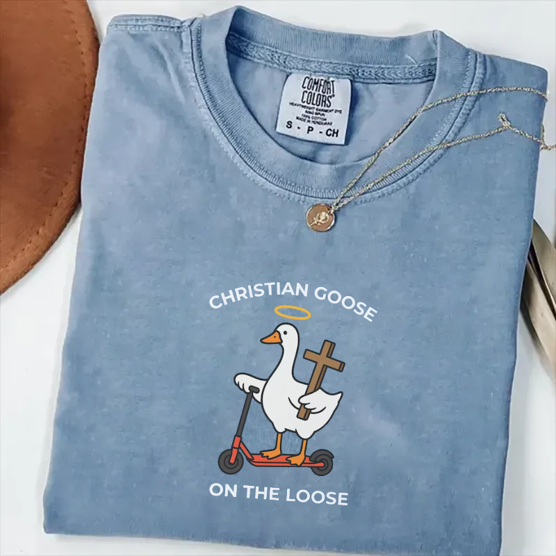 Christian Goose on the Loose T-shirt-Teevibe