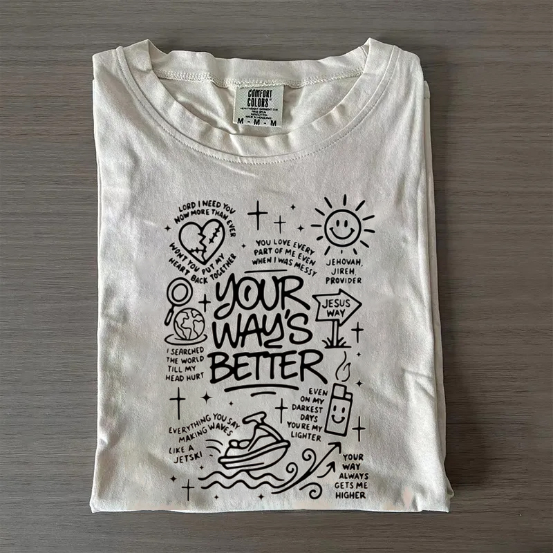 Your Way Is Better Proverbs 16:9 T-shirt-Teevibe