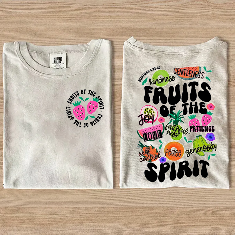 Comfort Colors Fruit of the Spirit Christian T-shirt-Teevibe