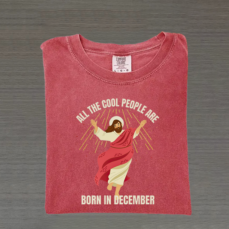 All The Cool Perple Are Born In December T-shirt-Teevibe