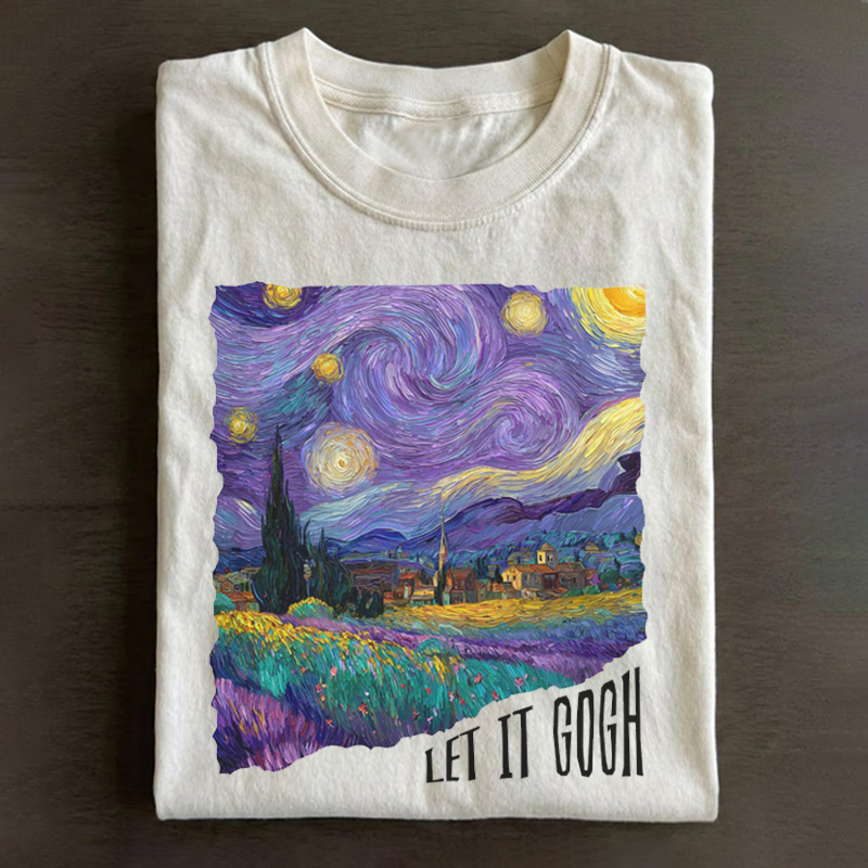 Let it Gogh T-shirt-Teevibe