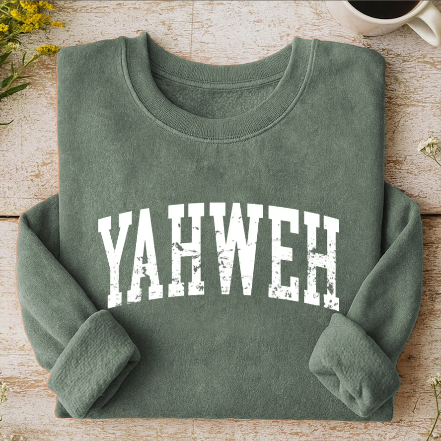 Yahweh Christian Sweatshirt-Teevibe