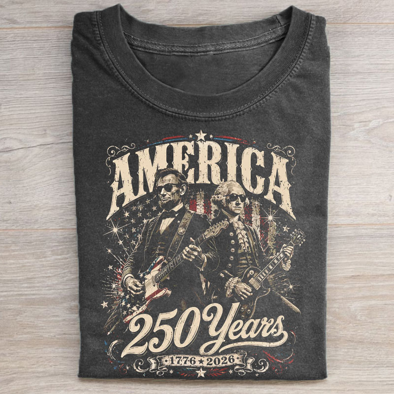 250 Years America Anniversary T-shirt-Teevibe