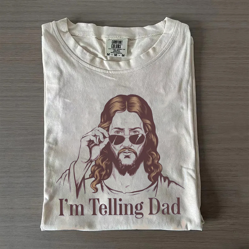I'm Telling Dad T-shirt-Teevibe