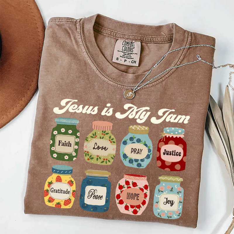 Jesus Is My Jam Christian T-shirt-Teevibe