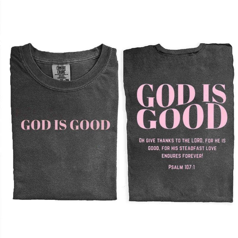 God Is Good Christian T-shirt-Teevibe