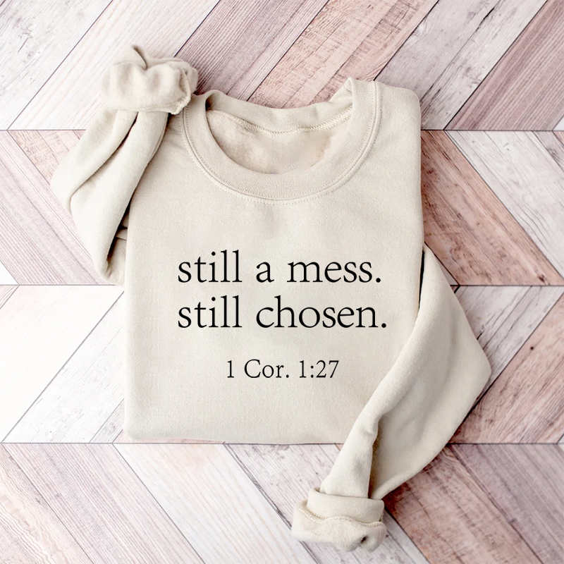 Comfort Colors Bible Verse Christian Sweatshirt-Teevibe