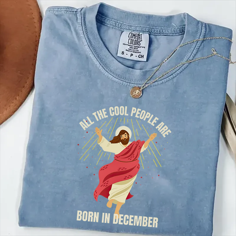 All The Cool Perple Are Born In December T-shirt-Teevibe