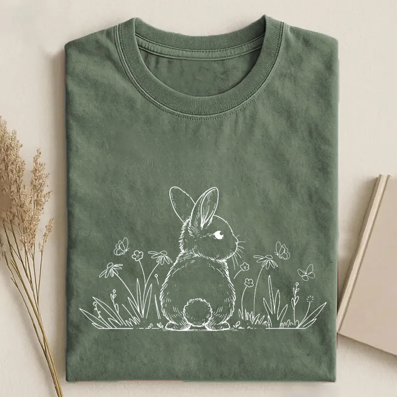 Floral Easter T-shirt-Teevibe