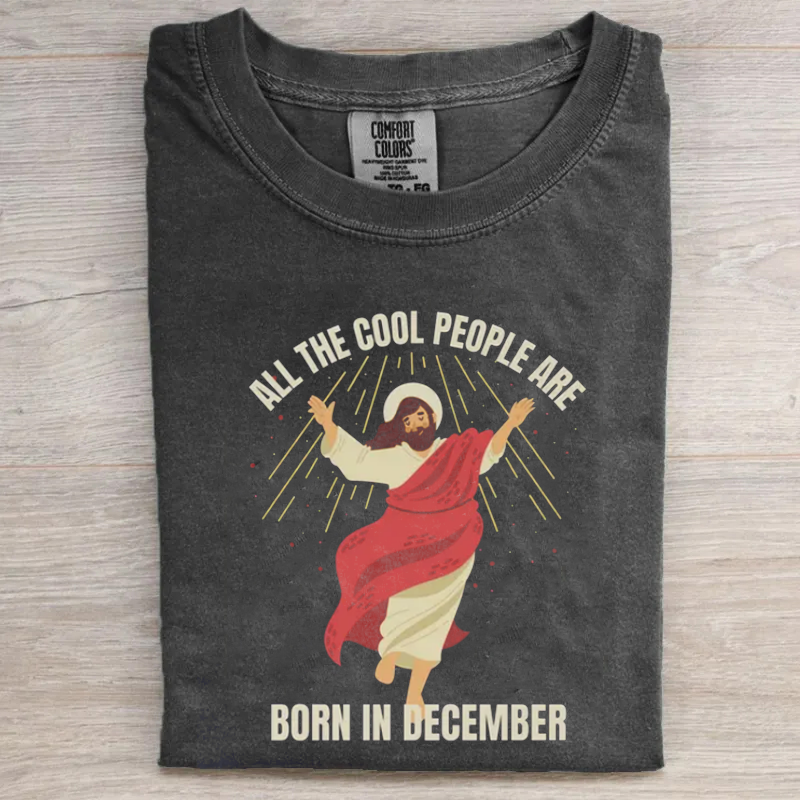 All The Cool Perple Are Born In December T-shirt-Teevibe