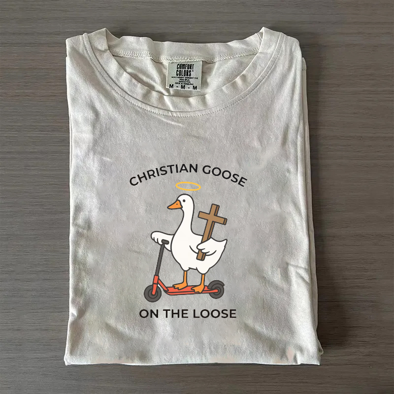 Christian Goose on the Loose T-shirt-Teevibe